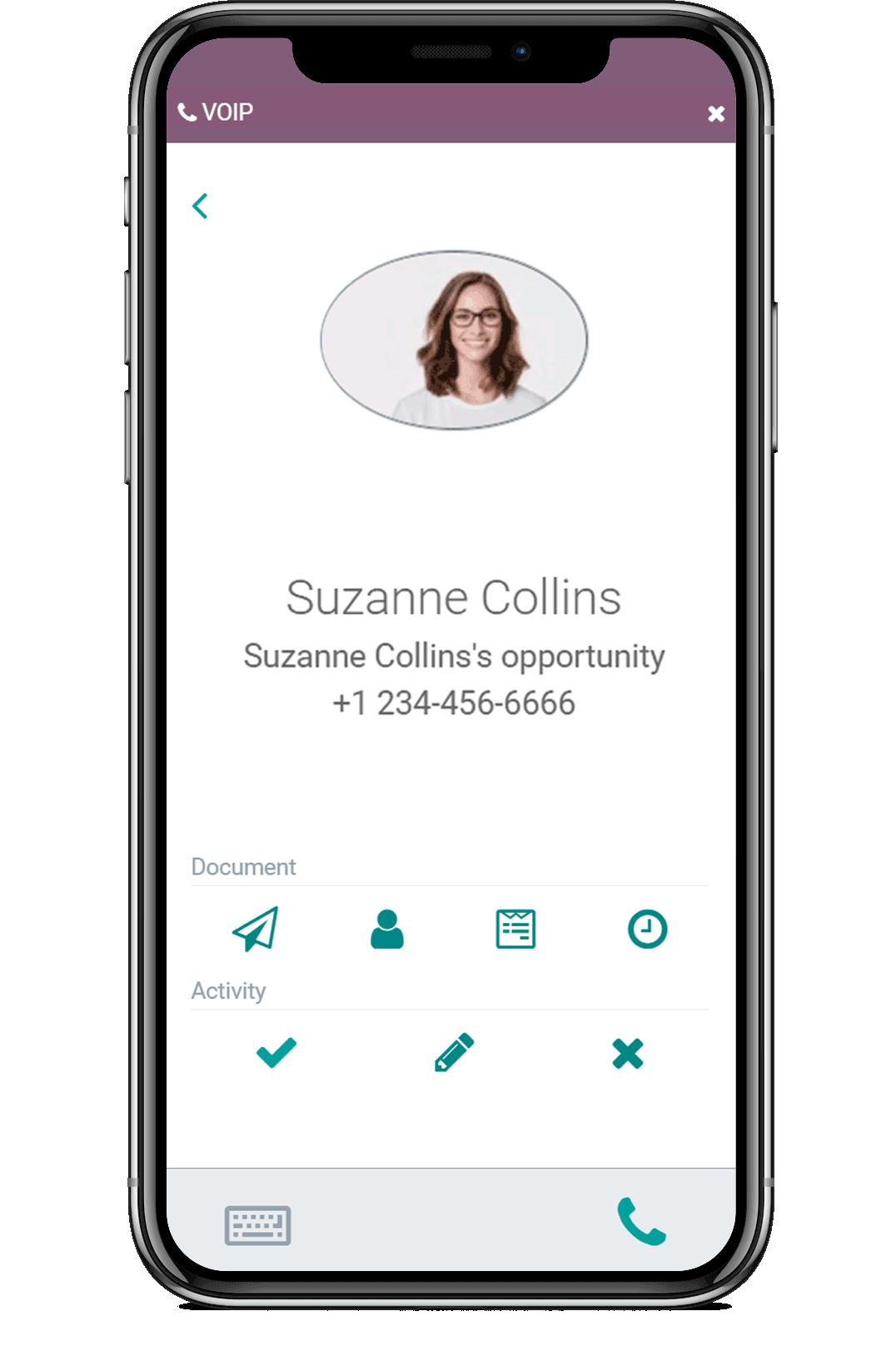 Use Odoo VoIP on your mobile phone
